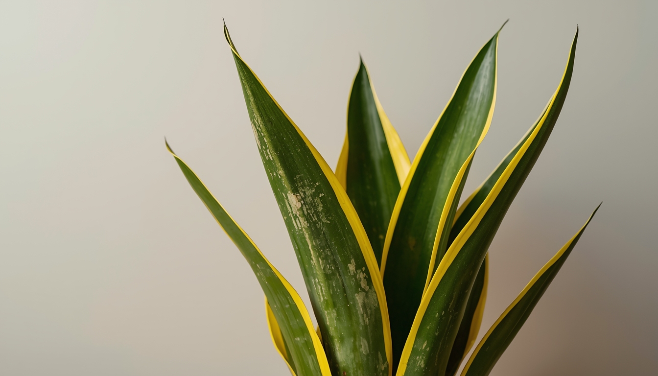 Sansevieria - Planta resistente que purifica el aire